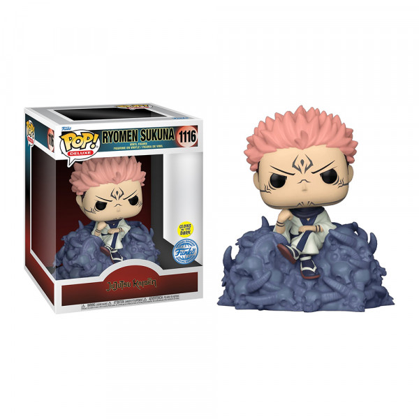 Funko POP! Deluxe Jujutsu Kaisen: Ryomen Sukuna (1116) (Glows in the Dark)